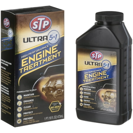 STP® Ultra 5-in-1 High Performance Engine Treatment 16 fl. oz.