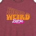 thumbnail image 3 of Barbie The Movie - Stacked Weird Barbie - Women's Racerback Tank Top, 3 of 5