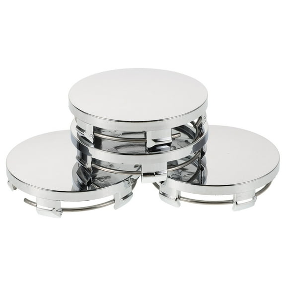 unbranded 4 Pcs Wheel Cap Center Cover Car Wheel Tire Hub Cap 6.00X6.00X1.50CM Silver