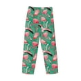 thumbnail image 5 of Goofa Tropical Flamingo Printed Soft Pajama Pants for Men, Wide Leg Comfy Casual Lounge Yoga Pants-X-Large, 5 of 9