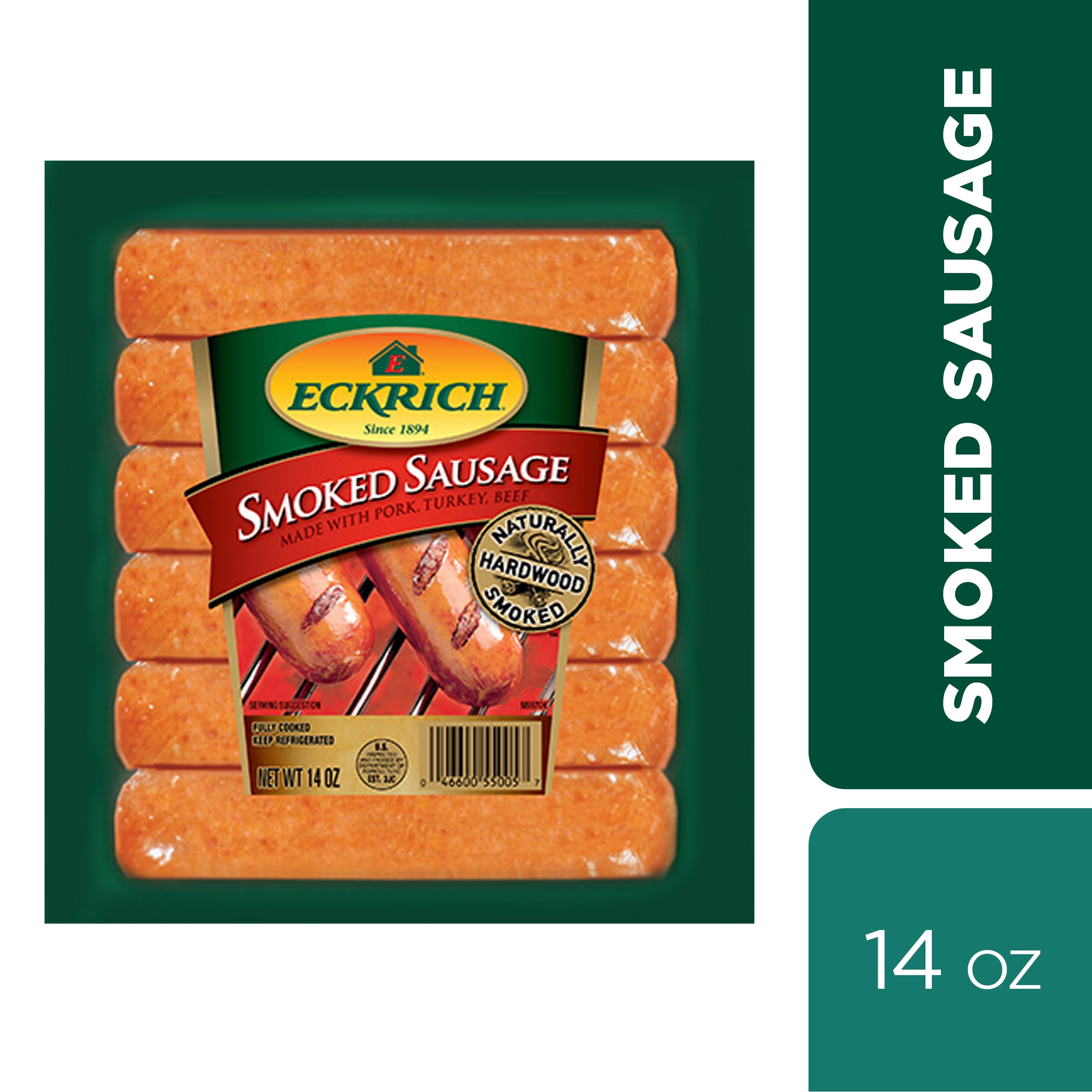 Eckrich Smoked Sausage Links, 14 oz