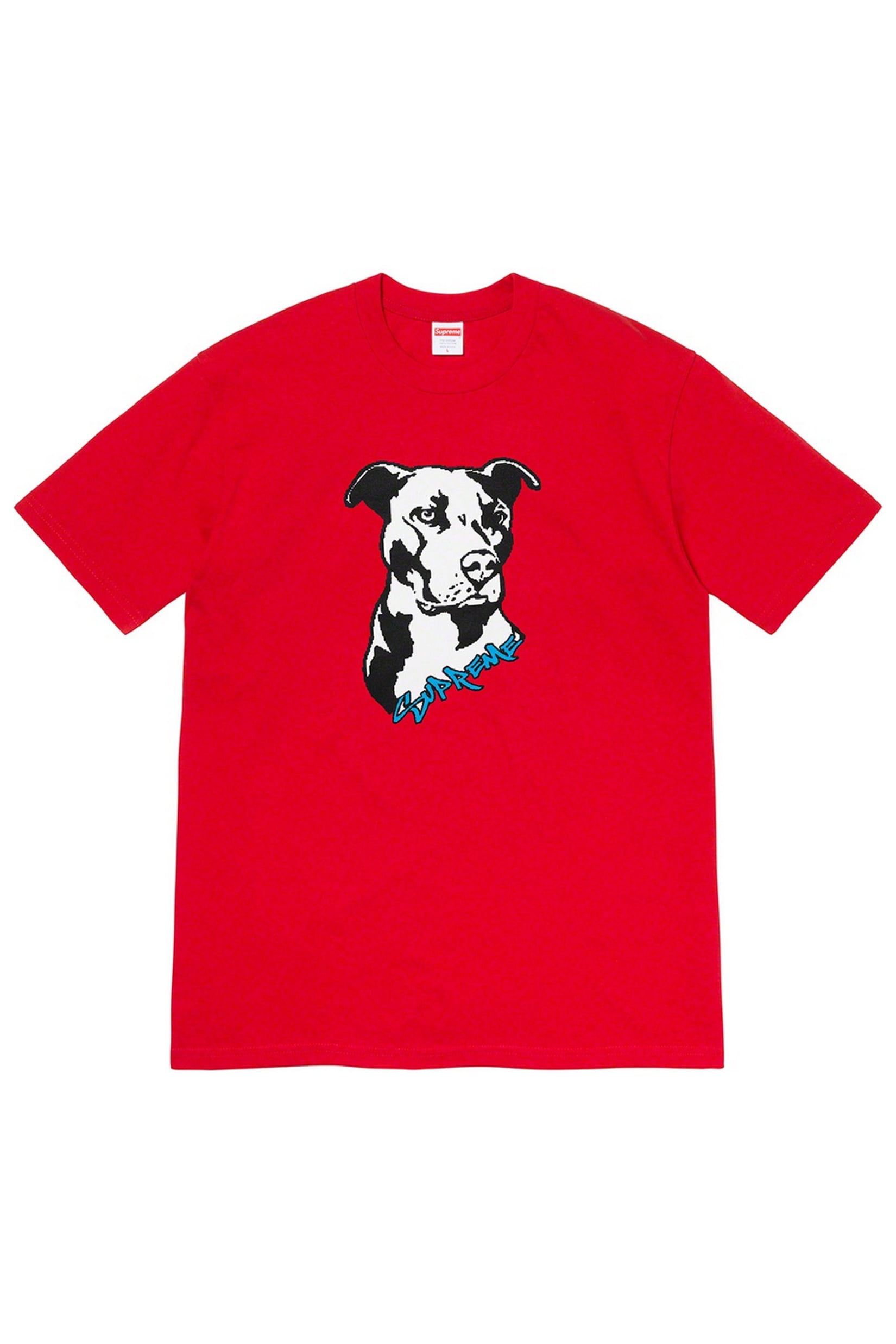 supreme pitbull tee white