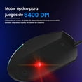 thumbnail image 4 of Mouse Gaming Philips Negro con Iluminación RGB y 6 Botones Programables, 4 of 7