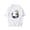 White, variant on Black T Shirt Soccer Ball With Golden Crown Print For Sports Fans And Casual Wear