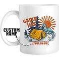 thumbnail image 2 of Personalized Coffee Mug With Names, Design Your Own Camp Life Mug, Custom Ceramic Mug With Name For Camper, Travel Coffee Mug For Camping Decor, Gifts For Traveling Lover, Coffee Cup, 2 of 7
