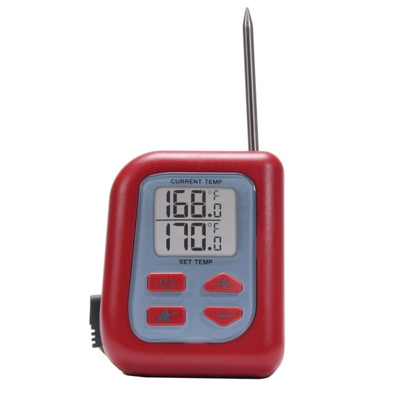 AcuRite Digital Meat Thermometer with Probe for Oven, Grill, Fryer, or Smoker (00993STA4)