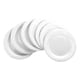 thumbnail image 1 of 10pcs Desechables licencia de Papel de Cumpleaños Vajilla Artesanal Blanco, 1 of 9