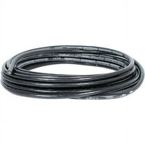 Quickcable Battery Cable, 4 AWG, Black, 25 ft 200103-396-025