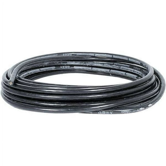 Quickcable Battery Cable, 4 AWG, Black, 25 ft 200103-396-025