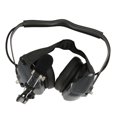 thumbnail image 1 of Aviation Headset, Clear Sound Transmission Noise Reduction Professional Two Way Radio Headset 5 Pin Connector  for Industry, 1 of 7