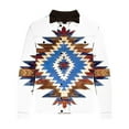 thumbnail image 2 of BiZtdJrK Big and Tall Vintage Print Jacket for Men Loose Fit Long Sleeve Zipper Western Jackets Fleece Lined Aztec Ethnic Warm Coat with Pockets Limited Time Sales Of The Day T-Sky Blue XXXL, 2 of 5