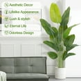 thumbnail image 6 of Keeplush 6FT Bird of Paradise Artificial Plant - Tall Fake Silk Tree with 13 Stems, Realistic Large Faux Indoor Floor Plant for Home Office Decor, Big Decorative House Plant (180cm), 6 of 10