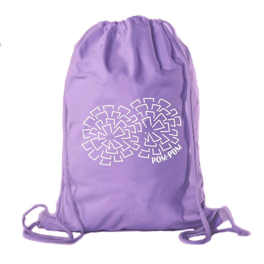 Cheerleading Backpacks, Cheer and Pom Drawstring Bags, Cheerleader Team Cinch Bags