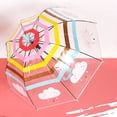 thumbnail image 3 of Paraguas Transparente para Niños Dibujos Animados Nubes de Arco Iris Lindas Paraguas Transparente y Transparente para Niños con un de Fácil Agarre Anggrek Otros, 3 of 8