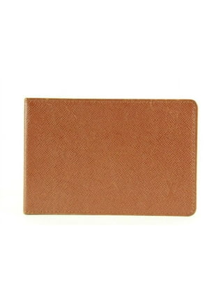Louis Vuitton Brown ID Holder Card Wallet Insert 1LZ1104