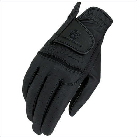 SIZE 6 HERITAGE SYNTHETIC LEATHER PREMIER WINTER SHOW HORSE RIDING GLOVE