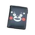 thumbnail image 1 of Cartera Kumamons con personajes de anime, delgada, plegable, multicolor, poliuretano, 1 of 2