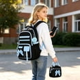 thumbnail image 2 of jiaxiM School Backpacks for Ages 5th 6th 8th 10th - Casual 3 In 1 Daypack Set With Lunch Tote School Bag for Primary School, Middle Elementary, High School, Park, Travel, Outdoor Recreation, 2 of 6