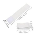 thumbnail image 2 of CTIRCHIU 3Pcs White Nylon Soccer Captain Armband Durable Football Sports Adjustable Band, 2 of 7