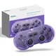 thumbnail image 1 of Controlador Bluetooth inalámbrico 8Bitdo SN30 Pro Crystal Purple, 1 of 7