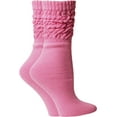 thumbnail image 4 of Yacht & Smith Pink Ribbon Breast Cancer Awareness Ankle/Crew Socks for Women (6 Pairs Solid Pink, 9-11), 4 of 7