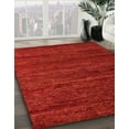 thumbnail image 3 of Ahgly Company Machine Washable Indoor Rectangle Abstract Red Area Rugs, 6' x 9', 3 of 7
