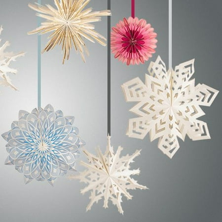 Quasimoon 10 White Enchanted Holiday Premium Handcrafted Paper