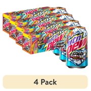 (4 pack) Mountain Dew Spark Raspberry Lemonade Soda Pop, 12 fl oz Cans, 12 Pack Cans