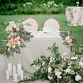 thumbnail image 5 of Clearance Under 10$! 2PC Simulated Bouquet High End Wedding Table Staircase Table Flower Festival Banquet Indoor Room 2 Piece Set Outdoor Indoor Garden Home Decoration, 5 of 6