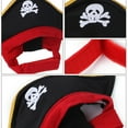 thumbnail image 3 of Pirate Dog Cat Costume Suit Halloween Funny Pet Clothes, 3 of 5