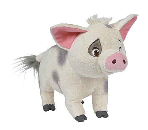 Moana 12 Plush Toddler Doll & 9 Plush Pet Pig PUA Disney Bundle