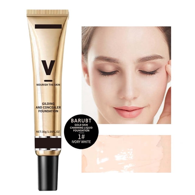 Glow Concealer Foundation 30ml Light Makeup Nude Makeup Oil Control Isolation Foundation Lotion