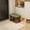Green-1D, variant on MMJ Solid Wood Small Stool 11x11x6.3in for Living Room Home Low Footstool Shoe Bench Padded Seat