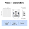 thumbnail image 4 of Tuya Smart Switch Zigbee European Standard Button Wall Switch, 4 of 5