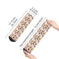 thumbnail image 2 of Salouo Cute Cats Pattern Unisex Middle Tube Socks,Middle-Finger Knee High Socks Over The Calf Tube Stocking Crew Stockings for Women and Men Tube Socks, 2 of 8