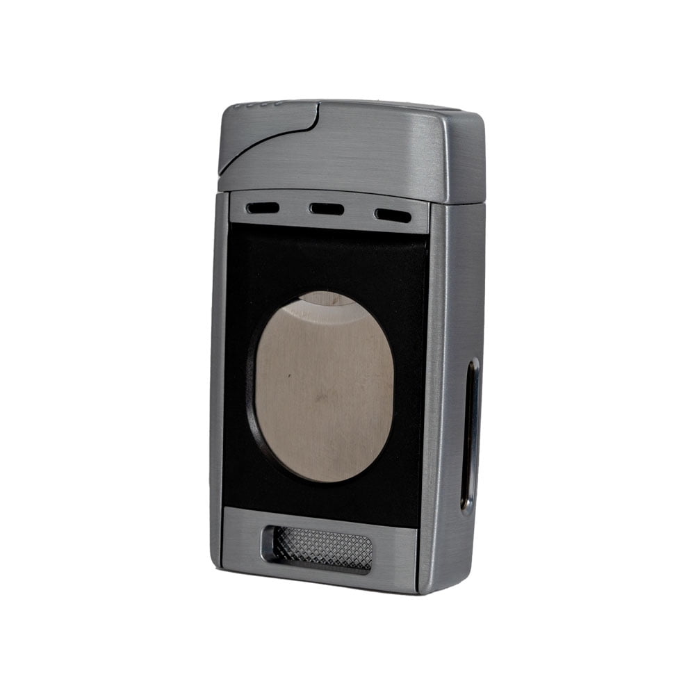 Vertigo Sickle Double Flame Lighter (Silver)