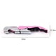 thumbnail image 4 of Abridor de vino Cuchillo de camarero Sacacorchos Acero al carbono Rosa, 4 of 6