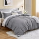 thumbnail image 2 of Funda de Edredón Oversized King Size Gris de Poliéster Bedsure, 2 of 9
