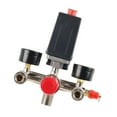 2024 Air Compressor Pressure Switch with Dual Gauge Pump Pressure