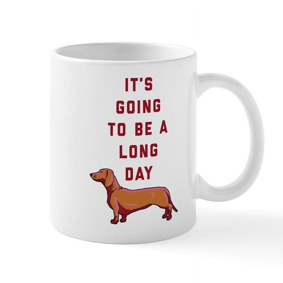 CafePress - It's Going To Be A Long Day - 11 oz Ceramic Mug - Novelty Coffee Tea Cup