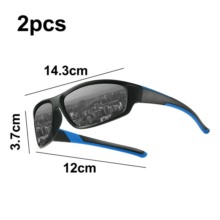 Polarized Sports Sunglasses for Men Women Unbreakable Frame Cycling Fishing  Driving
