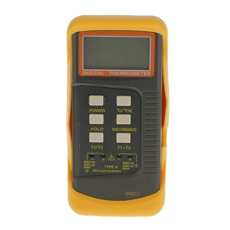 

24V Input 2.8mA Temperature Probes LCD Digital Meter