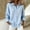 A1_Light Blue, variant on Sillenn Women's Plaid Button Down Collared Shirt Long Sleeve Gingham Checkered Blouse Dressy Casual Work Office Tunic Shirts Lightweight Loose Fit Boyfriend Tops Fall Going Out Outfits Light Blue S