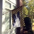 thumbnail image 2 of Carolines Treasures SS4298-FLAG-PARENT Papillon Candy Corn Halloween Portrait Flag  multicolor, 2 of 2