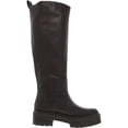 thumbnail image 2 of Sam Edelman Womens Larina Leather Pull On Knee-High Boots Brown 9 Medium (B,M), 2 of 5