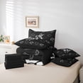 thumbnail image 6 of Homewish Teens Cowboy Horseshoe Bedding Comforter Set 7 Pieces,Western Theme Full Bedding Set Lightweight,Farmhouse Animal Horse Fitted Sheet Flat Sheet,Super Cozy Room Decor,Reversible, 6 of 8