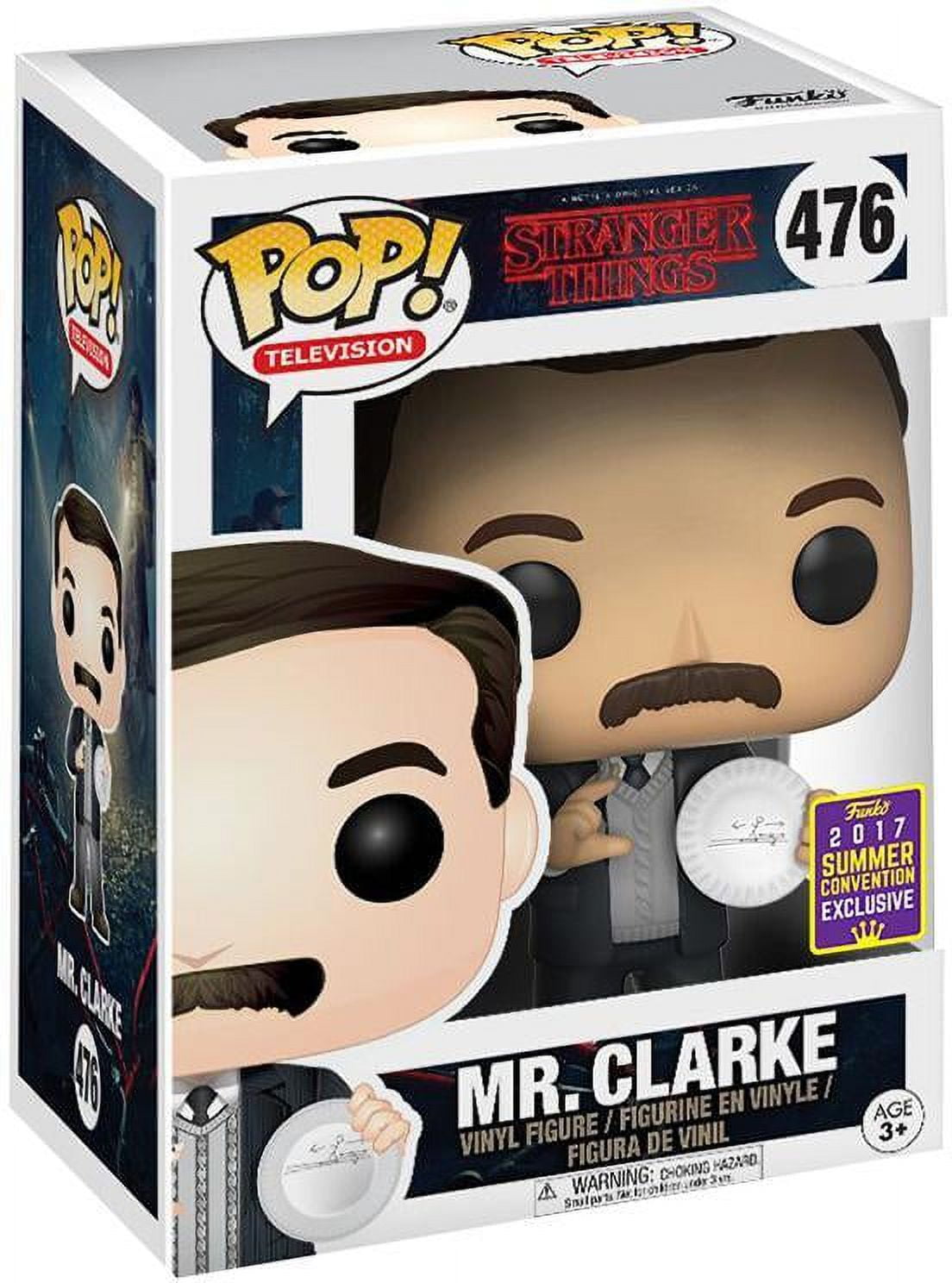 Funko Mr Clarke Stranger Things Pop Vinyl #476 2017 Summer Funko Mr Clarke Stranger Things Pop Vinyl #476 2017 Summer