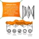 thumbnail image 3 of Carpa 3x3 m Gome Toldo Sombra Plegable NARANJA Jardín, 3 of 3