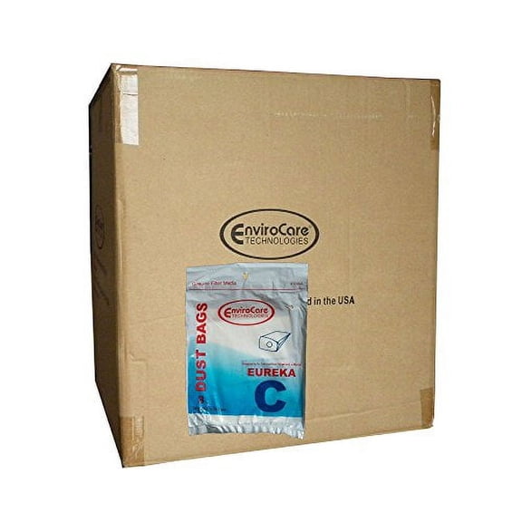 1/2 Case (25 pkgs) Compatible with Eureka C Floorshow Allergy Mighty Mite Canister Commercial Va