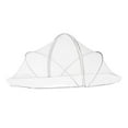 thumbnail image 3 of Siruishop Baby Crib Net Breathable Protective Removeable Crib Cover for Travel Home Bed White M, 3 of 7